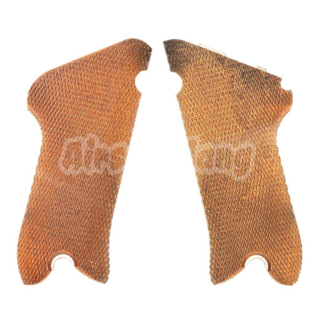 WE (WE-TECH) Plastic Grip Cover For Armorer Works AW WE Luger P08 GBB Pistol Brown