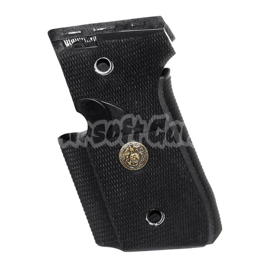 WE (WE-TECH) Rubber Grip Cover with Backstrap For Armorer Works AW WE M9 GBB Pistol Black