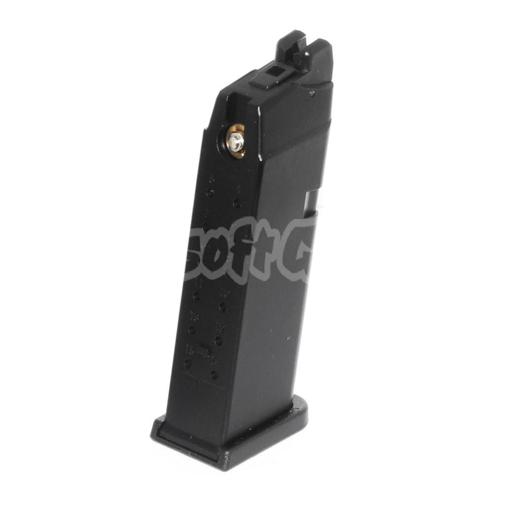 WE (WE-TECH) 23rd MOS Gas Magazine for Optic Ready Slide Version EMG SAI BLU COMPACT WE AW VX9 G19 GBB Pistol Black