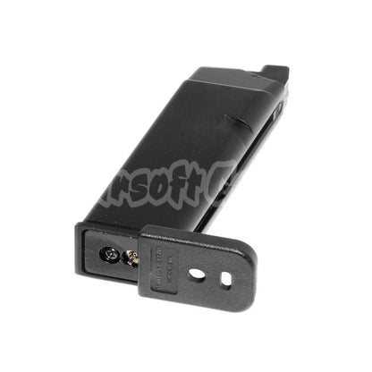 WE (WE-TECH) 23rd MOS Gas Magazine for Optic Ready Slide Version EMG SAI BLU COMPACT WE AW VX9 G19 GBB Pistol Black