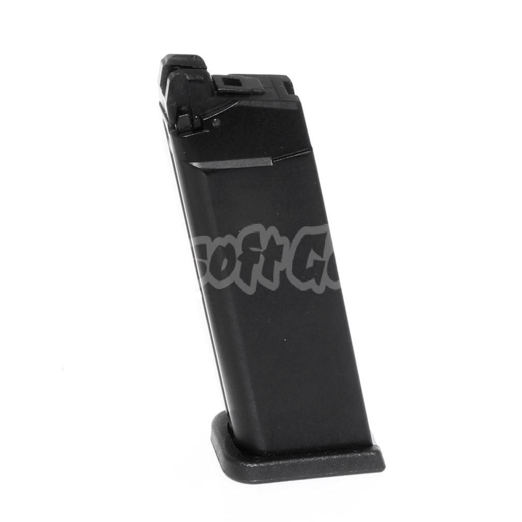 WE (WE-TECH) 23rd MOS Gas Magazine for Optic Ready Slide Version EMG SAI BLU COMPACT WE AW VX9 G19 GBB Pistol Black