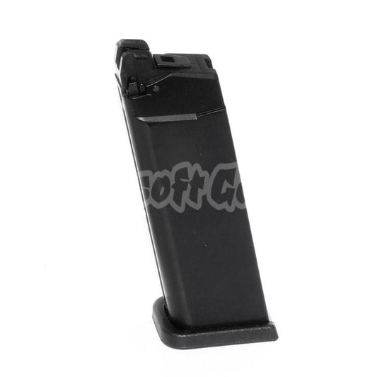 WE (WE-TECH) 23rd MOS Gas Magazine for Optic Ready Slide Version EMG SAI BLU COMPACT WE AW VX9 G19 GBB Pistol Black