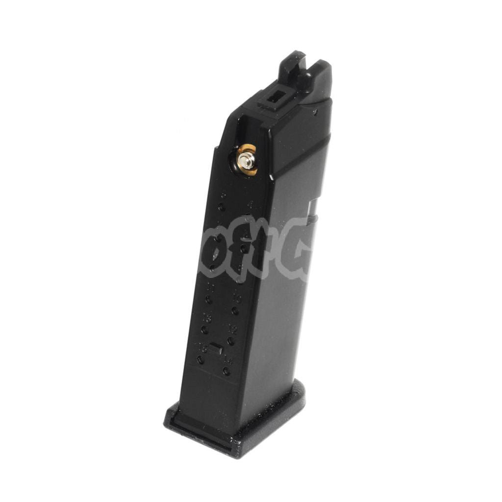 Airsoft WE (WE-TECH) 20rd Gas Magazine for EMG SAI BLU COMPACT / AW / WE / Tokyo Marui G19 G23 G26 Series GBB Pistol Black