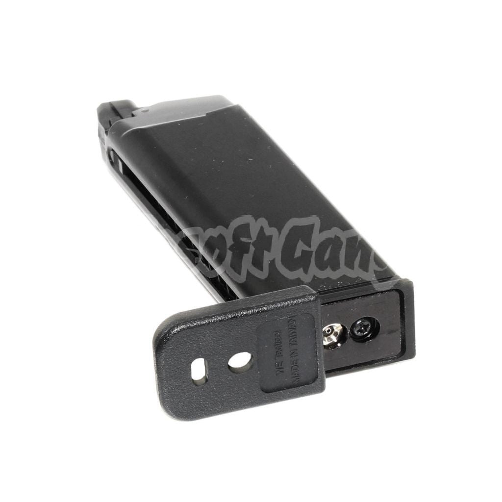 Airsoft WE (WE-TECH) 20rd Gas Magazine for EMG SAI BLU COMPACT / AW / WE / Tokyo Marui G19 G23 G26 Series GBB Pistol Black