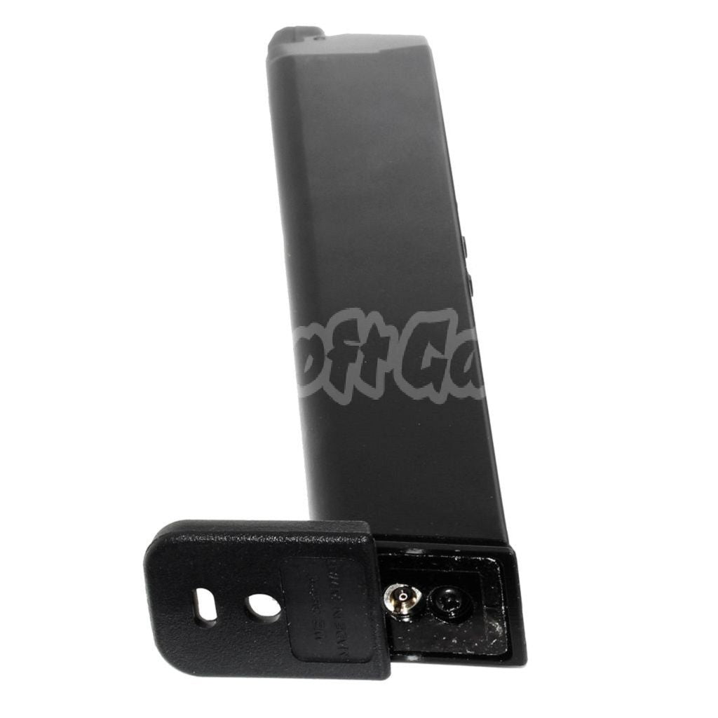 Airsoft WE (WE-TECH) 50rd Long Type Gas Magazine for ISSC M22 / EMG SAI BLU / APS / ARMY / BELL / UMAREX / Elite force / VFC / AW / WE / Tokyo Marui G17 G18C G-Series GBB Pistol Black