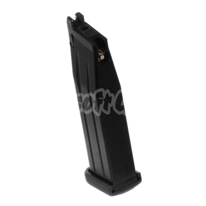 Airsoft WE (WE-TECH) 30rd Gas Magazine 4.3 for ARMY R501 R601 / KJ KP-05 / Zeon / EMG SAI STI TTI / AW / WE / Tokyo Marui Hi-Capa GBB Pistol Black