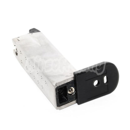 Airsoft Air Venturi Springfield Armory 25rd Gas Magazine for WE(WE-TECH) Air Venturi Springfield Armory XDM Series GBB Pistol Silver