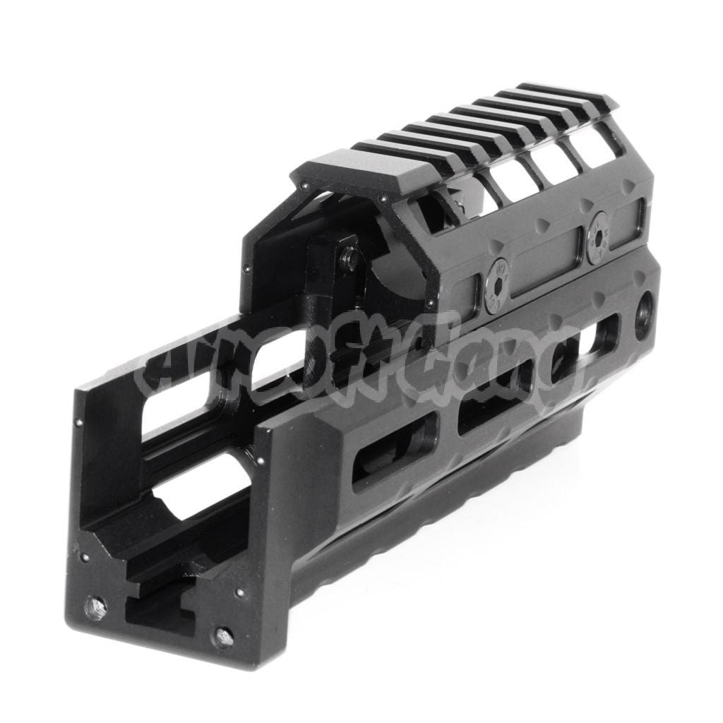 Airsoft 5KU 153mm M-LOK Universal Handguard Kit Rail System for LCT GHK CYMA D-BOYS E&L AK47 AK74 Series Airsoft Rifle Black