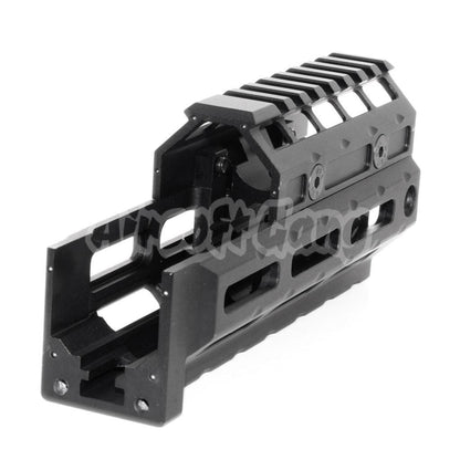 Airsoft 5KU 153mm M-LOK Universal Handguard Kit Rail System for LCT GHK CYMA D-BOYS E&L AK47 AK74 Series Airsoft Rifle Black
