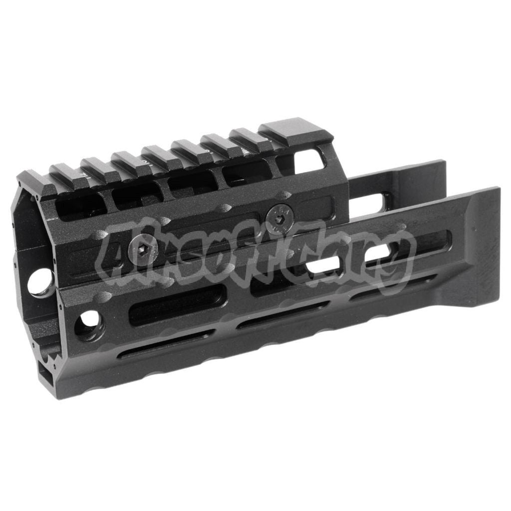 Airsoft 5KU 153mm M-LOK Universal Handguard Kit Rail System for LCT GHK CYMA D-BOYS E&L AK47 AK74 Series Airsoft Rifle Black