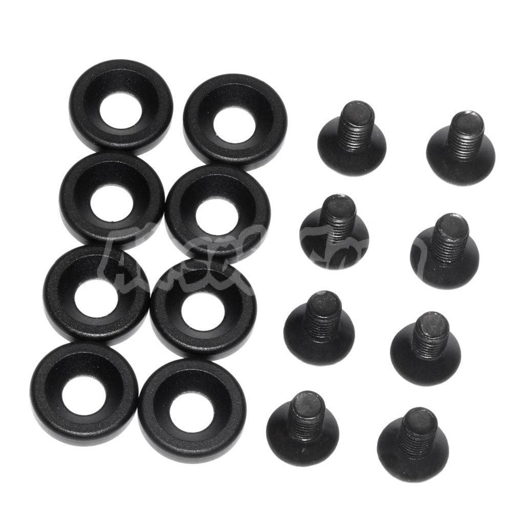 Airsoft 5KU 295mm SPORT 4 Modular Handguard Kit Rail System for D-BOYS GHK LCT AKM AK74 Series Airsoft Rifle Black