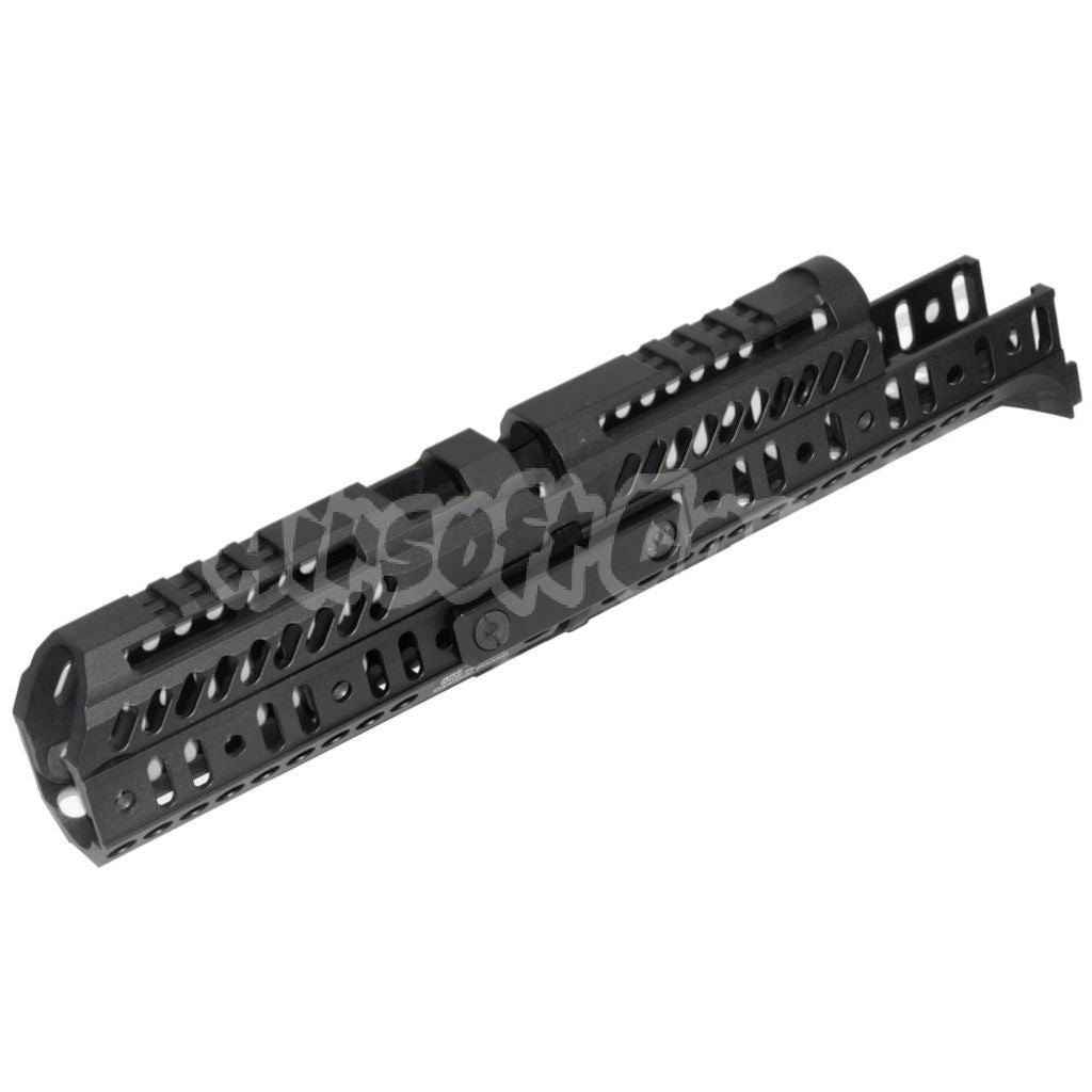 Airsoft 5KU 295mm SPORT 4 Modular Handguard Kit Rail System for D-BOYS GHK LCT AKM AK74 Series Airsoft Rifle Black