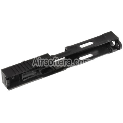 Airsoft 5KU CNC MK2 RMR Cut Barrel Slide Set For Tokyo Marui G17 Series GBB Pistols Black