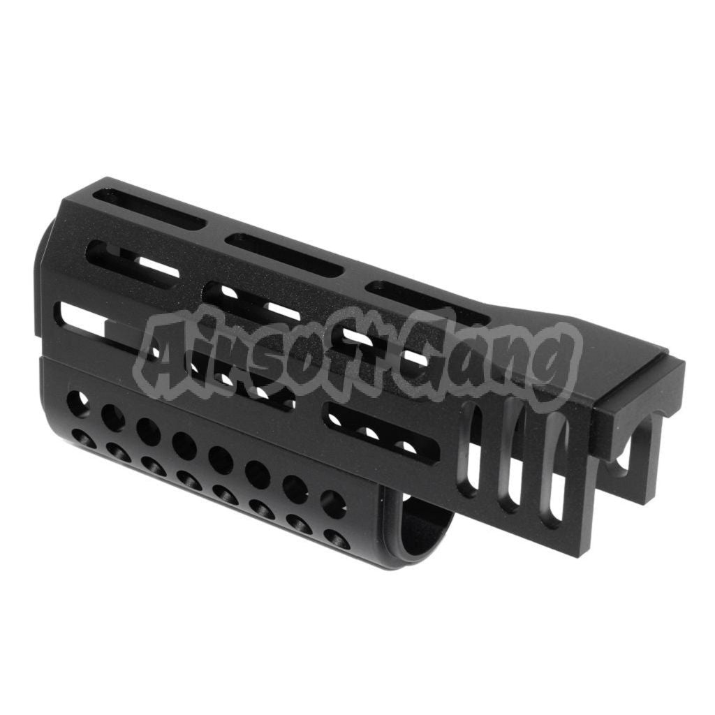 CYMA 155mm CNC Aluminum Upper Lower M-LOK Handguard Type-B For CYMA AK47 Series AEG Rifle