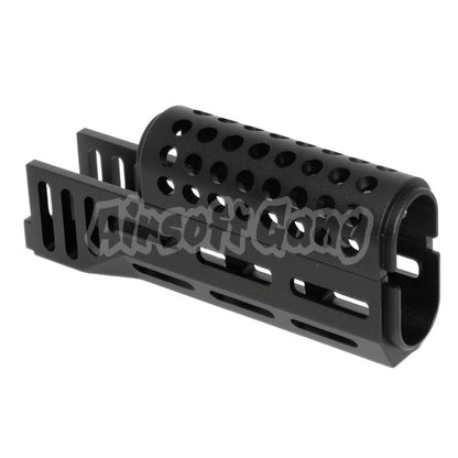CYMA 155mm CNC Aluminum Upper Lower M-LOK Handguard Type-B For CYMA AK47 Series AEG Rifle