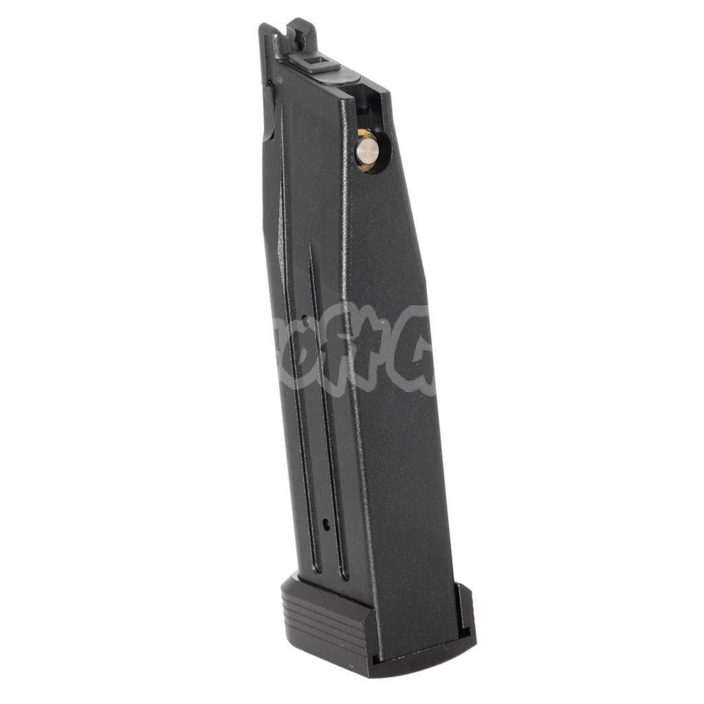 KF Light Weight CNC Aluminum 30rd Gas Magazine for ARMY R501 R601 R603 R604 / KJ KP-05 / Zeon / EMG SAI STI TTI / AW / WE / Tokyo Marui Hi-Capa GBB Pistol Black