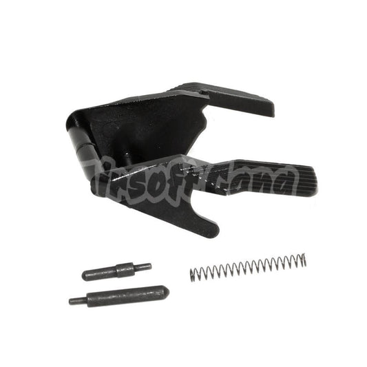 KF Aluminum Slide Safety Lock Thumb Safety-Ambi For Tokyo Marui Hi-Capa GBB Black