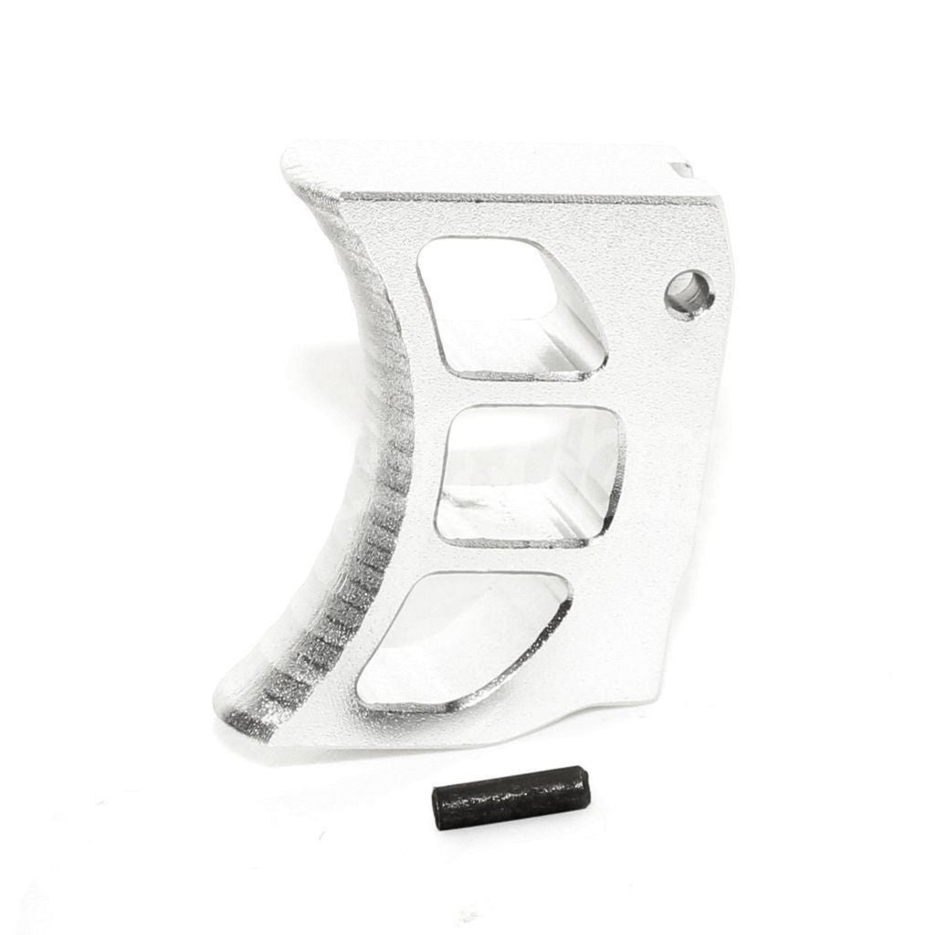 KF 3-Hole CNC Trigger For AW KJ WE Tokyo Marui Hi-Capa Series GBB Pistols Silver