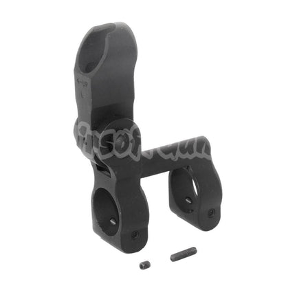 JG Golden Eagle SPR Style Tactical Flip Up Front Sight For M4 M16 Series AEG Rifle Black