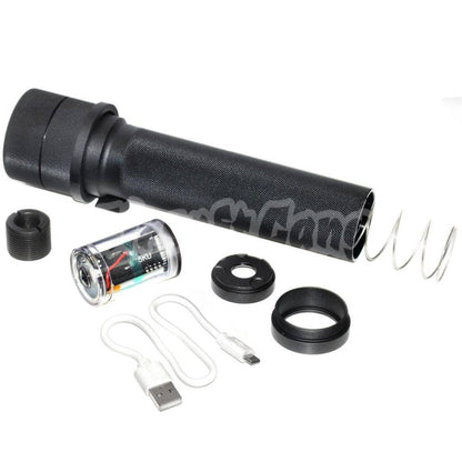 5KU PBS-1 Silencer Suppressor with Spitfire Tracer for AK-Series -14mm CCW Black