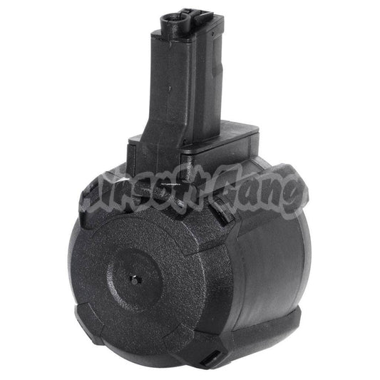 BATTLEAXE 1400rd Electric Drum Magazine For CYMA ICS Classic Army JG Golden Eagle G&P Tokyo Marui MP5 Series AEG Rifle