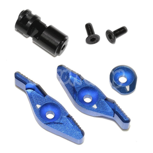 Airsoft 5KU Ambi Selector For Tokyo Marui MWS M4 GBB Blue