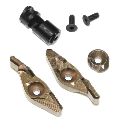 Airsoft 5KU Ambi Selector For Tokyo Marui MWS M4 GBB FDE