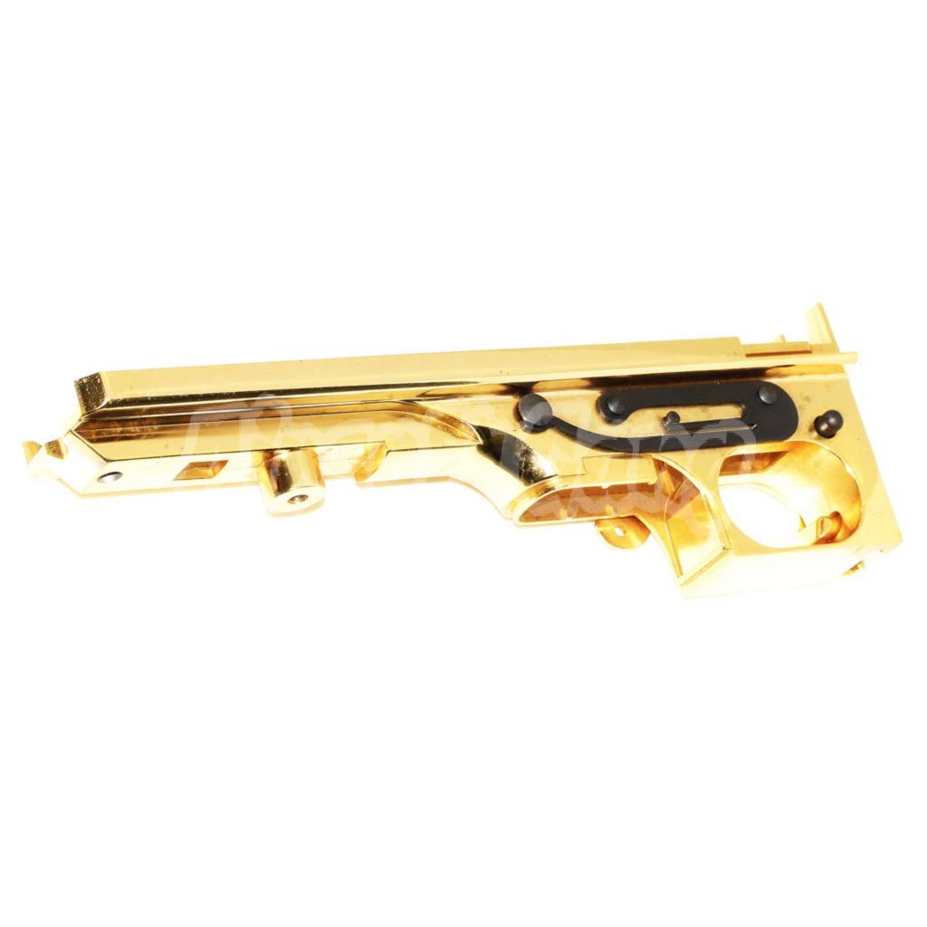 Airsoft King Arms CNC Aluminum Lower Body For King Arms Thompson M1A1 Military / M1928 Chicago Gold