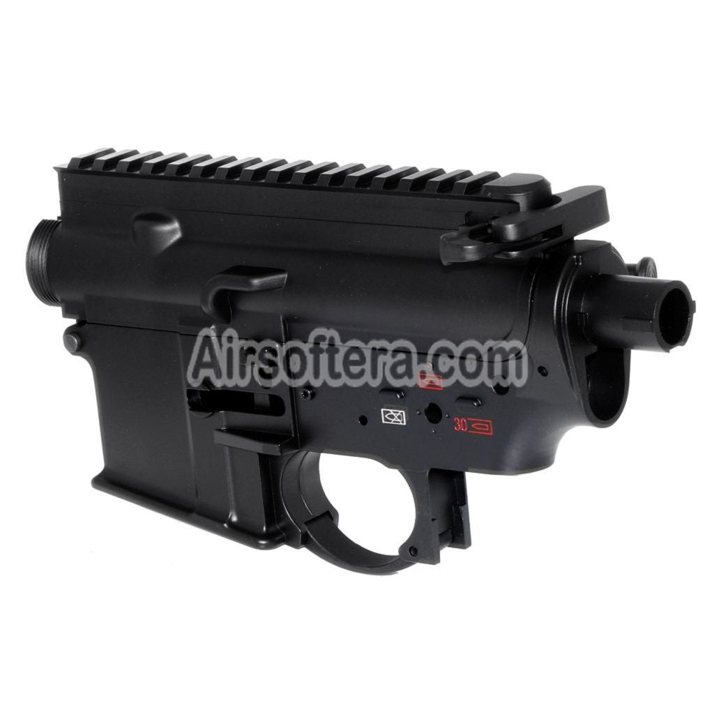 Airsoft E&C 416 A5 Upper  Lower Metal Body Receiver For E&C Tokyo Marui 416 A5 M4 M16 Series AEG Rifles Black