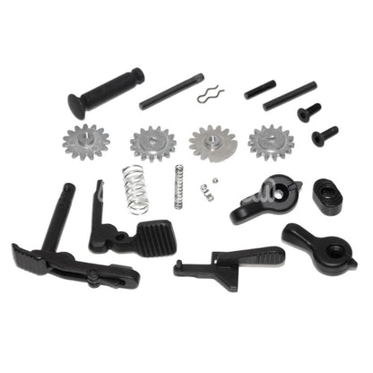 Airsoft E&C 416 A5 Upper  Lower Metal Body Receiver For E&C Tokyo Marui 416 A5 M4 M16 Series AEG Rifles Black