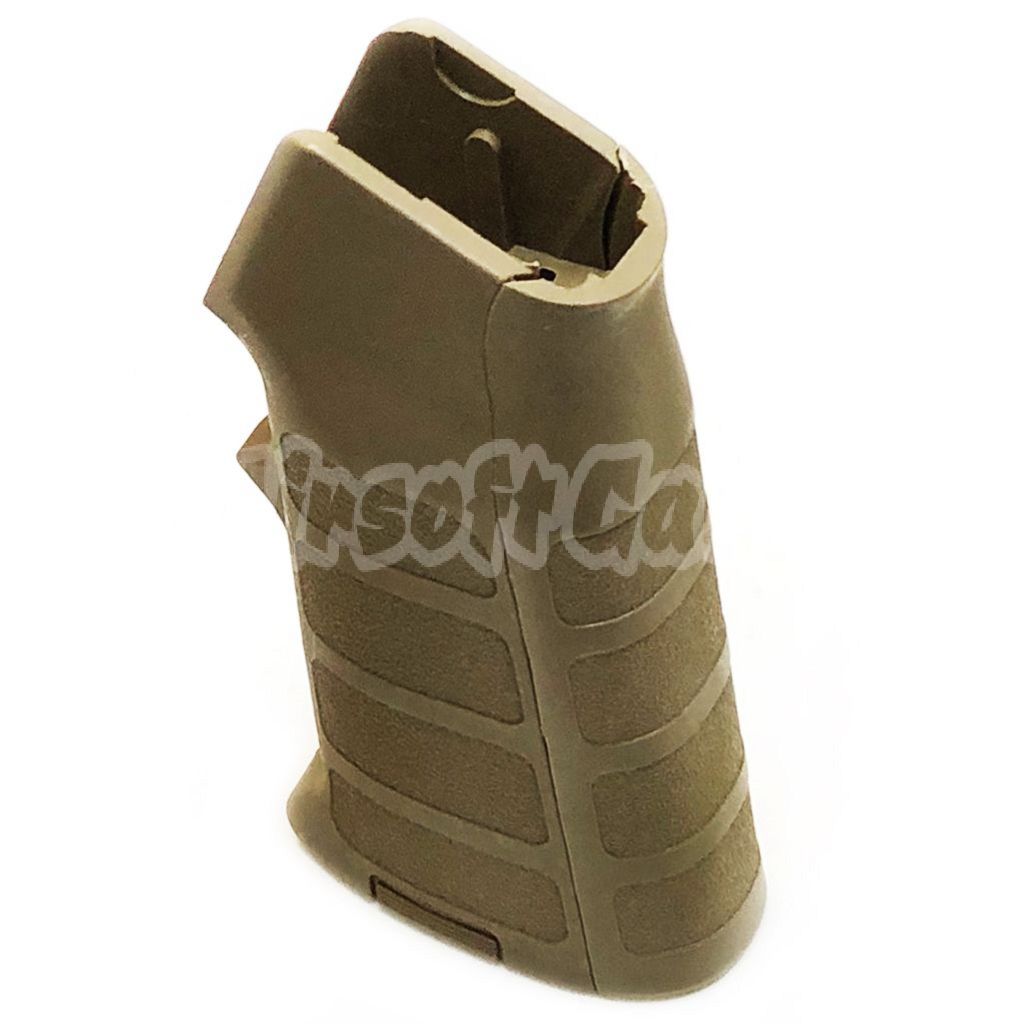 Airsoft King Arms TWS Interchangeable Motor Grip For King Arms Tokyo Marui M4 M16 Series AEG Rifle Dark Earth