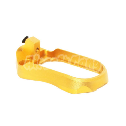 Airsoft 5KU CNC Aluminum Magwell Type-2 for Action Army AAP-01 GBB Pistol Gold