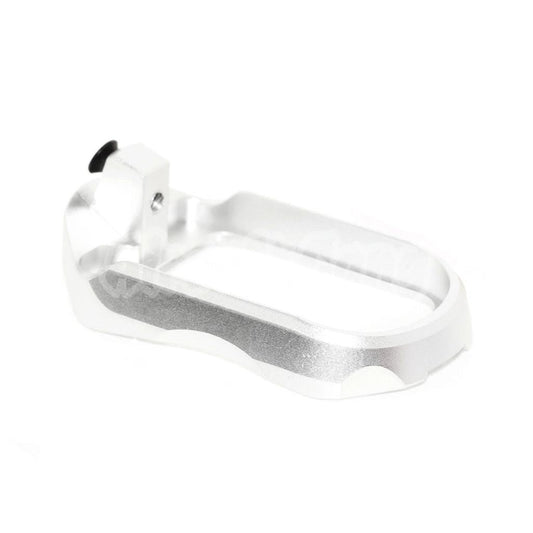 Airsoft 5KU CNC Aluminum Magwell Type-2 for Action Army AAP-01 GBB Pistol Silver