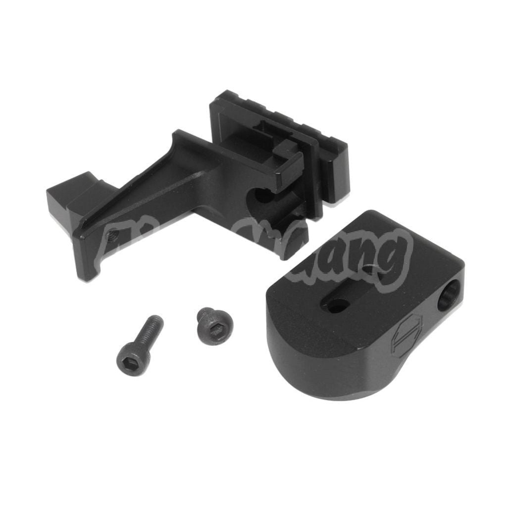 Airsoft 5KU Buffer Tube And M1913 20mm Rail AK To M4 Stock Adaptor For Tokyo Marui AKM GBB Rifles