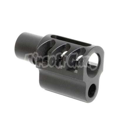 Airsoft 5KU Front Kit Compensator Type 7 for Tokyo Marui 1911 GBB Pistol Black