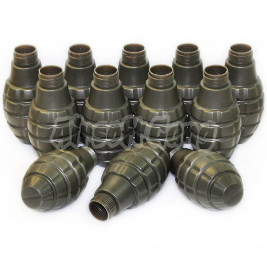 Airsoft APS HAKKOTSU 12pcs Thunder B Co2 Sound Grenade Pineapple Shell Bottle Package with Core