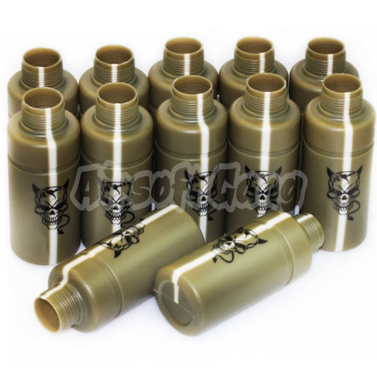 Airsoft APS HAKKOTSU 12pcs Thunder B Co2 Sound Grenade Devil Shell Bottle Package with Core