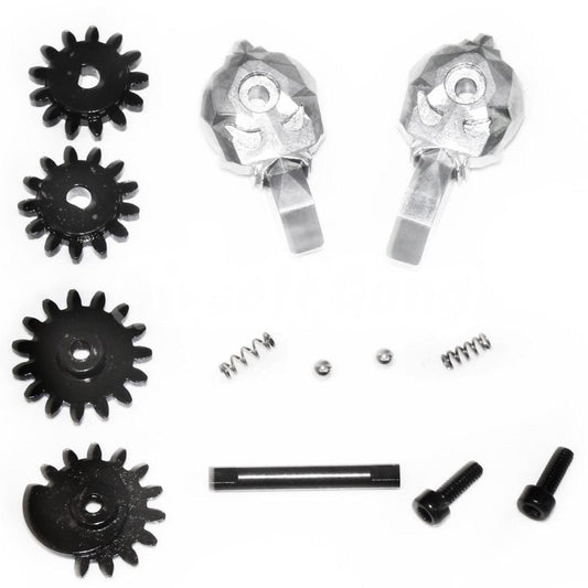 Airsoft APS Skull Ambidextrous Fire Selector(Left/Right) For APS ASR PER M4 M16 AEG Rifles Silver