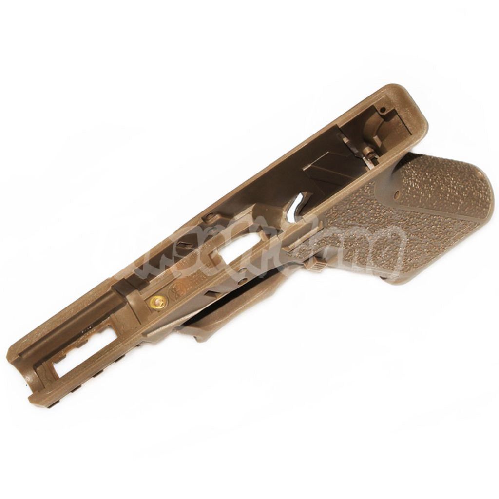 Airsoft JDG Polymer80 Licensed P80 PF940C Lower Frame For Umarex G19 GEN3 GBB Pistol FDE