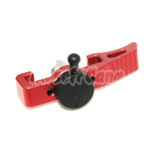 Airsoft 5KU Aluminium Selector Switch Charging Handle (Type-1) For ACTION ARMY AAP01 Series GBB Pistols Red