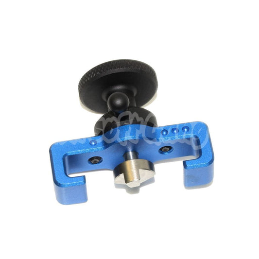 Airsoft 5KU Aluminium Selector Switch Charging Handle (Type-2) For ACTION ARMY AAP01 Series GBB Pistols Blue
