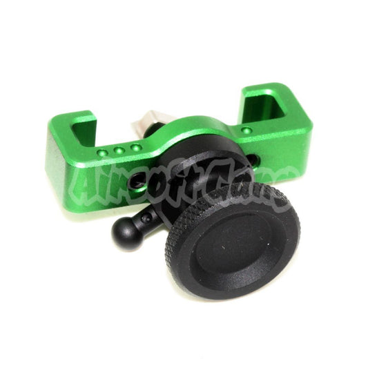 Airsoft 5KU Aluminium Selector Switch Charging Handle (Type-2) For ACTION ARMY AAP01 Series GBB Pistols Green