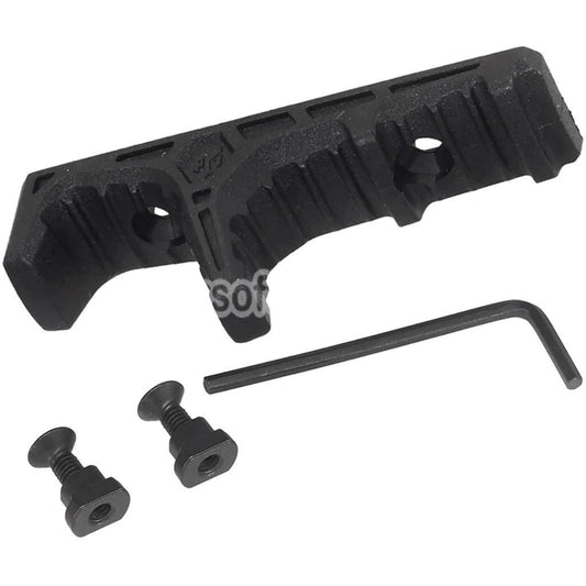 Airsoft Bell Polymer M-Lok Hand Stop Foregrip Black
