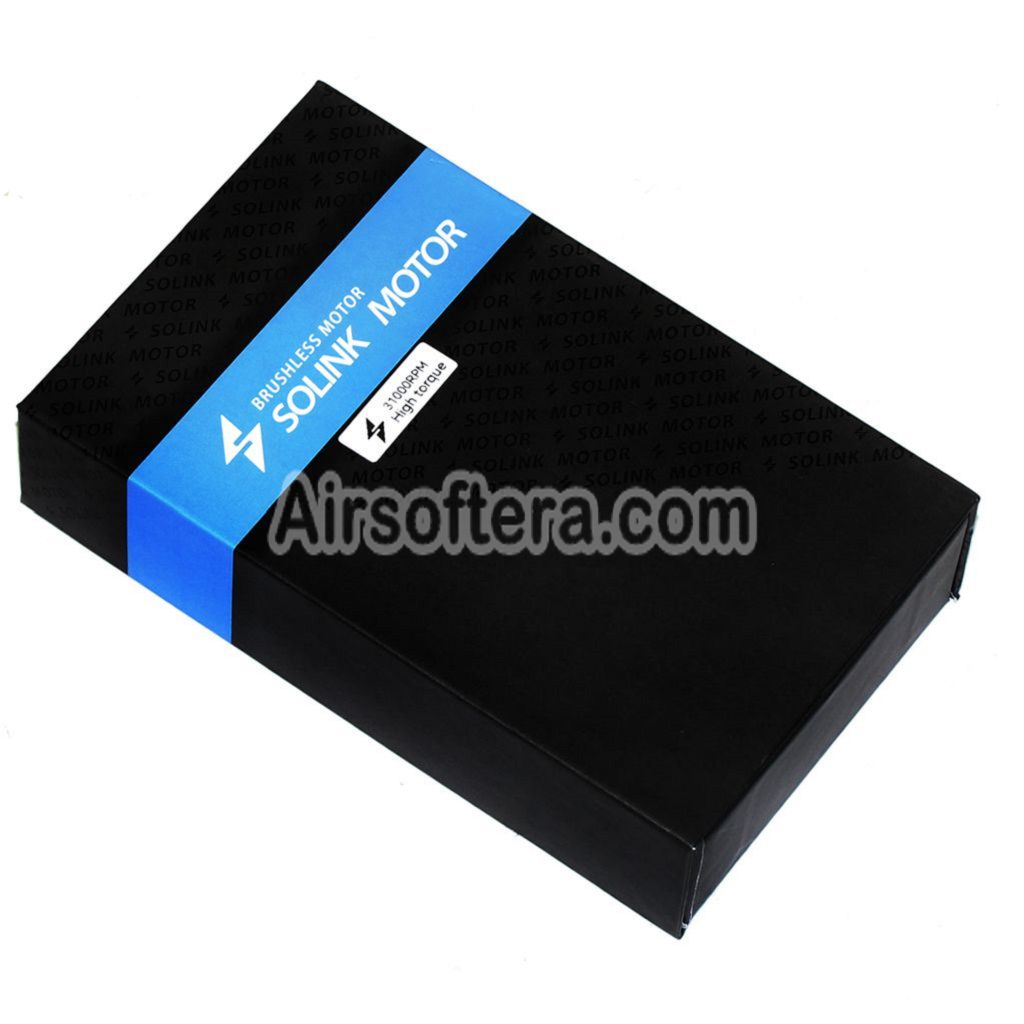Airsoft SOLINK Super High Torque Motor Neodymium Magnet (Long Axle) 11.1V 31000RPM For M4 M16 MP5 G3 P90 AEG Rifles