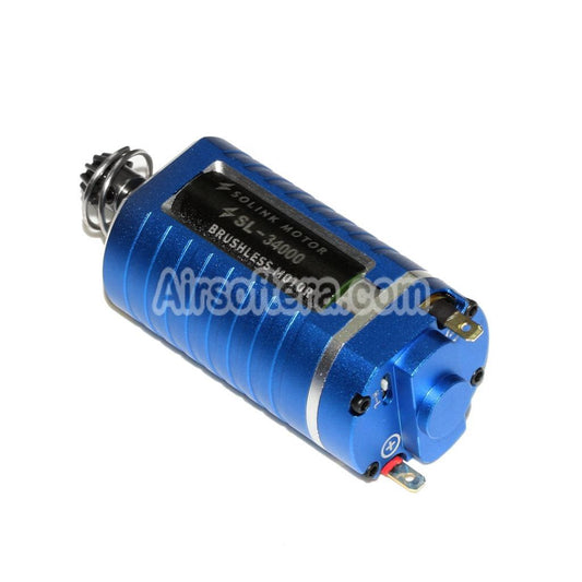 Airsoft SOLINK SX-1 Advanced Brushless Super High Speed Motor (Short Axle) 11.1V 34000RPM For AUG G36 AK AEG Rifles