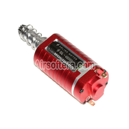 Airsoft SOLINK SX-1 Advanced Brushless Super High Speed Motor (Long Axle) 11.1V 48000RPM For M4 M16 MP5 G3 P90 AEG Rifles
