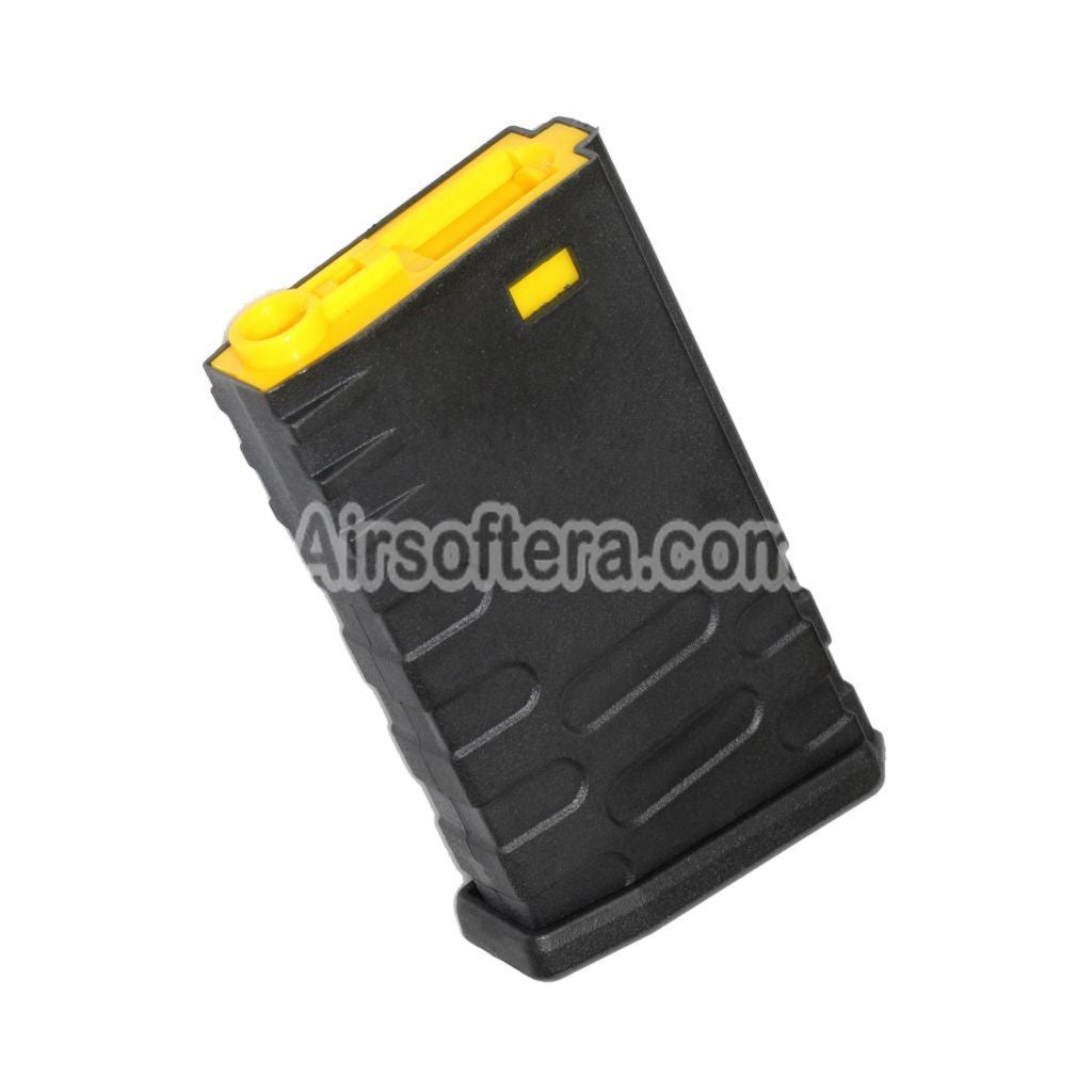 Airsoft APS 190rd Polymer M16VN Hi-Cap Magazine for APS Matrix G&P CYMA E&C D-Boys Tokyo Marui M4 M16 Series AEG Rifles Black/Yellow