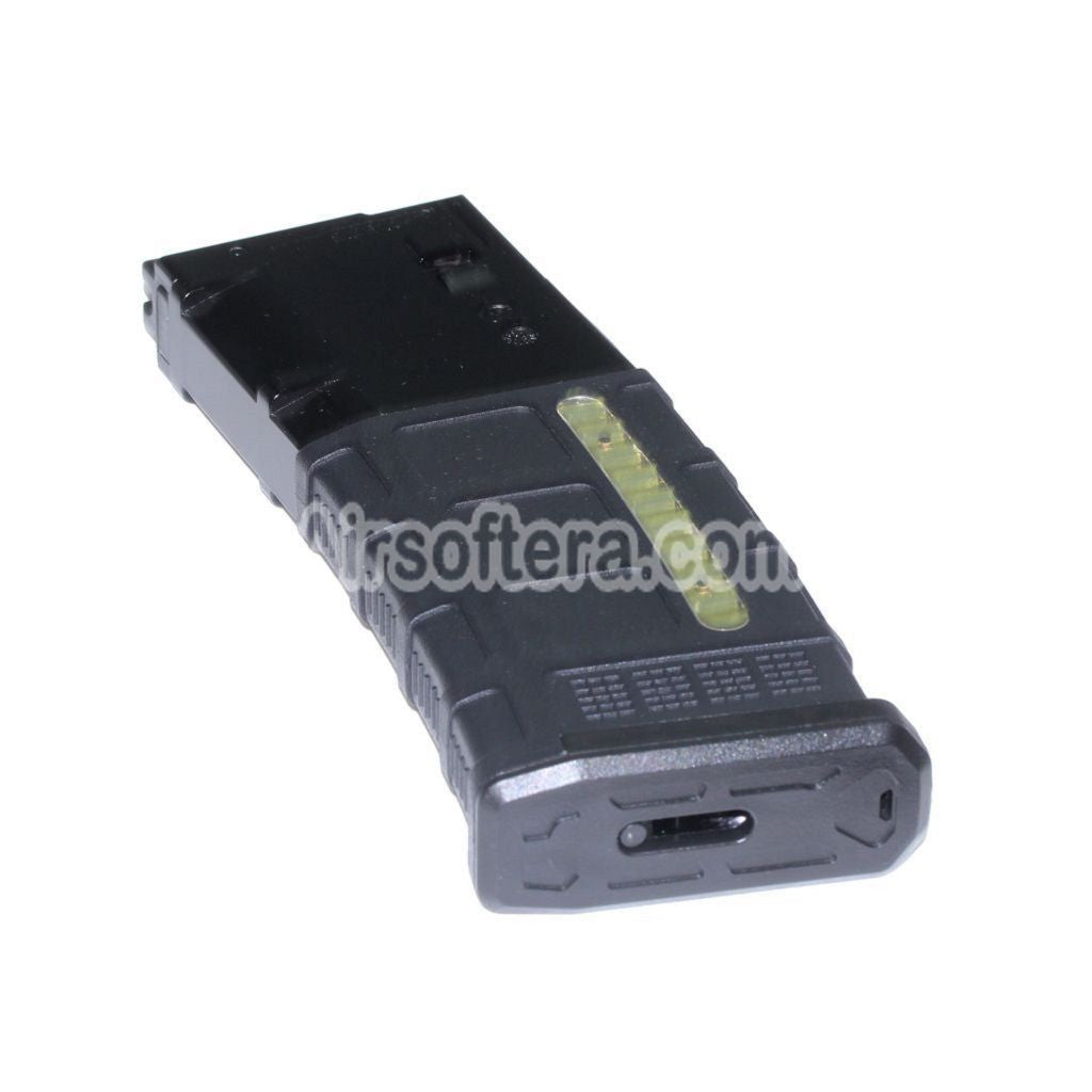 Airsoft SP System T8 P30 35 Schuss Gasmagazin für Tokyo Marui M4 Serie MWS GBB Gewehre Schwarz