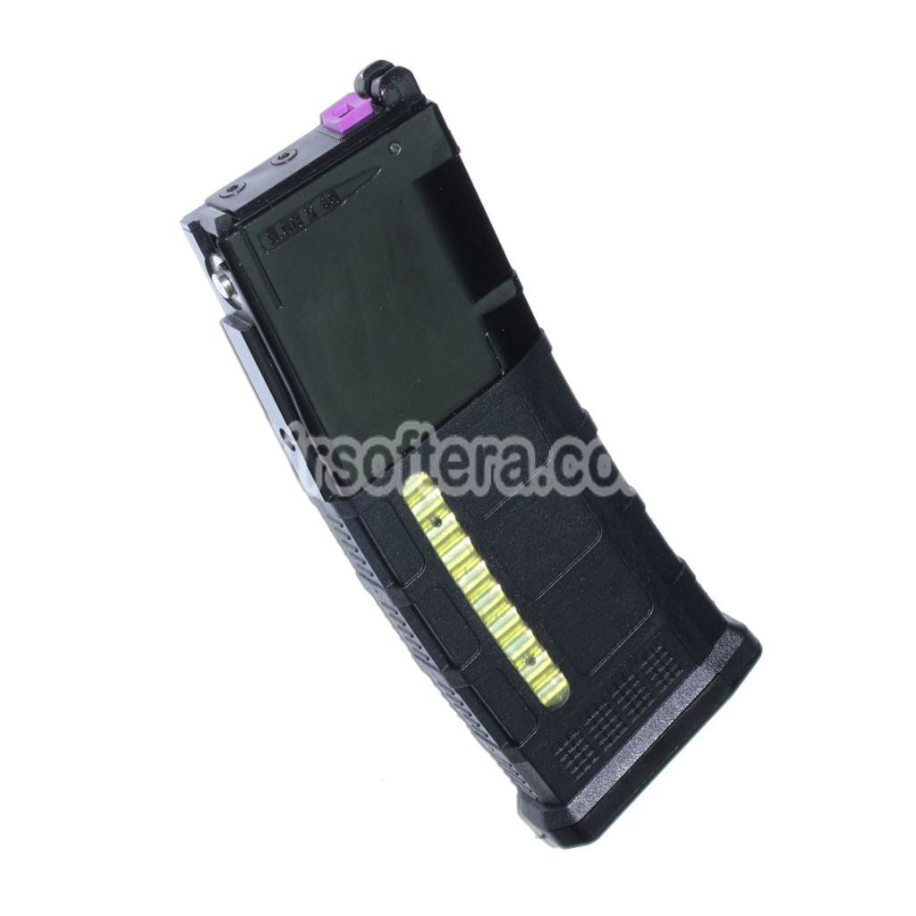Airsoft SP System T8 P30 35 Schuss Gasmagazin für Tokyo Marui M4 Serie MWS GBB Gewehre Schwarz
