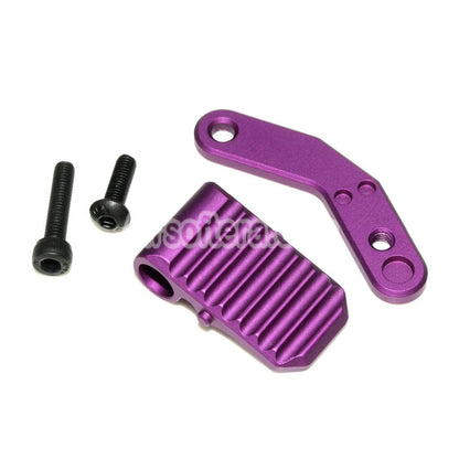 Airsoft 5KU CNC Aluminium Thumb Rest (Left or Right) For ACTION ARMY AAP-01 GBB Pistols Purple